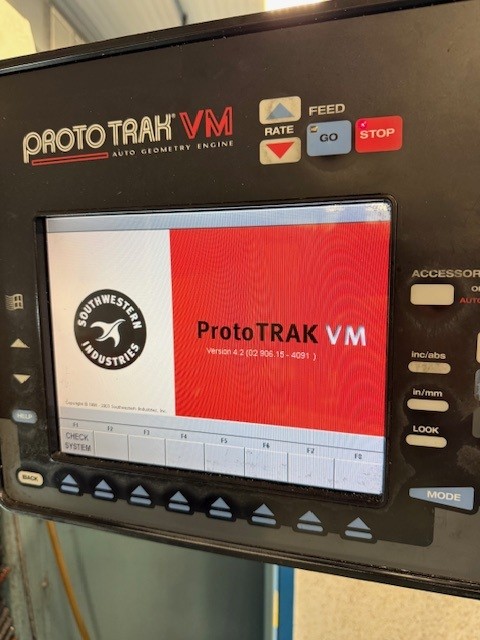 Trak DPM V5 3-Axis CNC Mill, 2005 - 50" X 12", Prototrak VM Control, USB, Coolant - Image 8