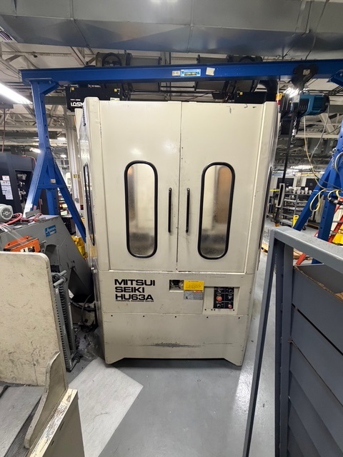 Mitsui Seiki HU63A HMC, 2007 - Full 4th-Axis, Through Spindle Coolant - Image 9