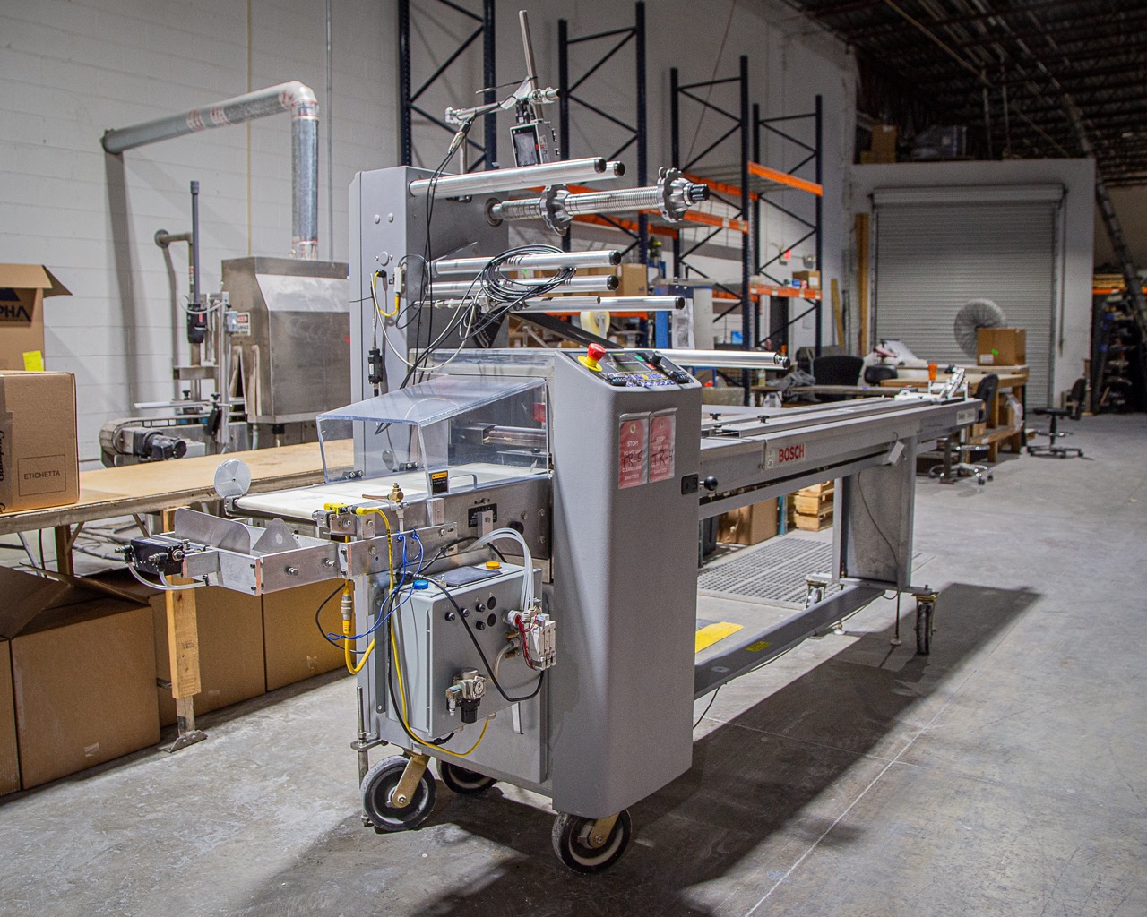 Bosch Doboy Stratus Horizontal Flow Wrapper, 2009 - Print Registration, - Image 20