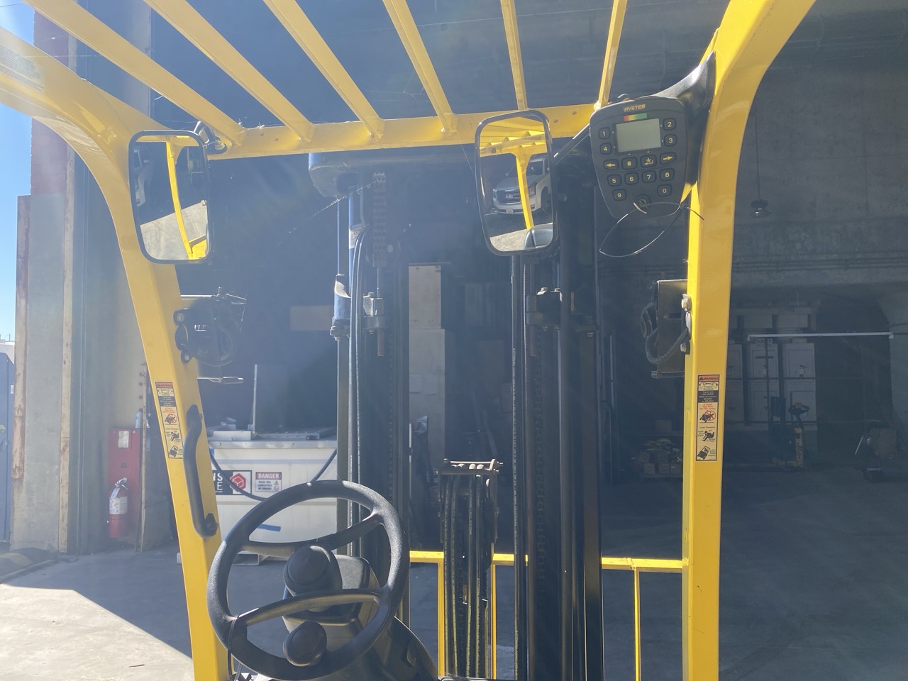 Hyster E70XN Electric Cushion Tire Forklift, 2021 - 7,000 lb Capacity, Sit-Down Rider (2) - Image 13