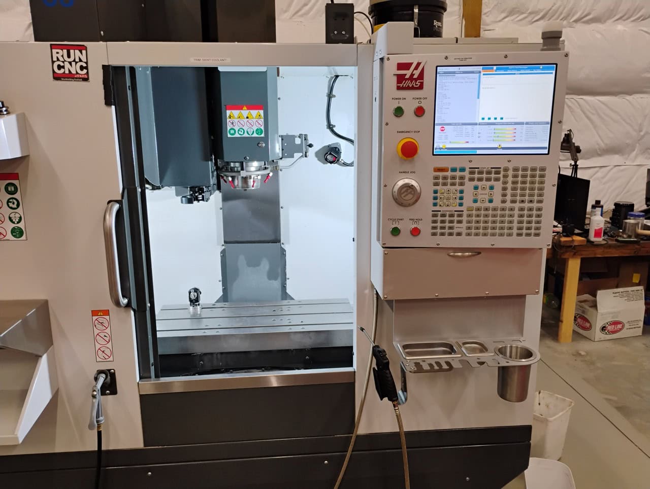 Haas DM-2 VMC, 2021 - TSC, 4th Axis, Probe - Image 13