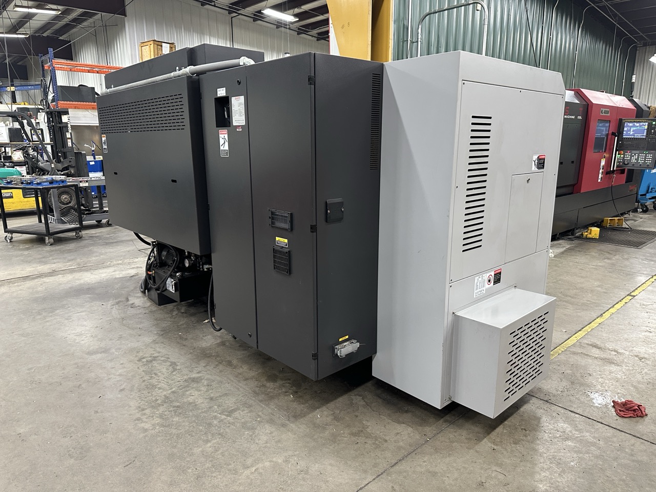 Smart NL3000BM CNC Lathe, 2023 - 12" Chuck, Live Tooling, Programmable Tailstock, Box Ways, Chip Conveyor - Image 4