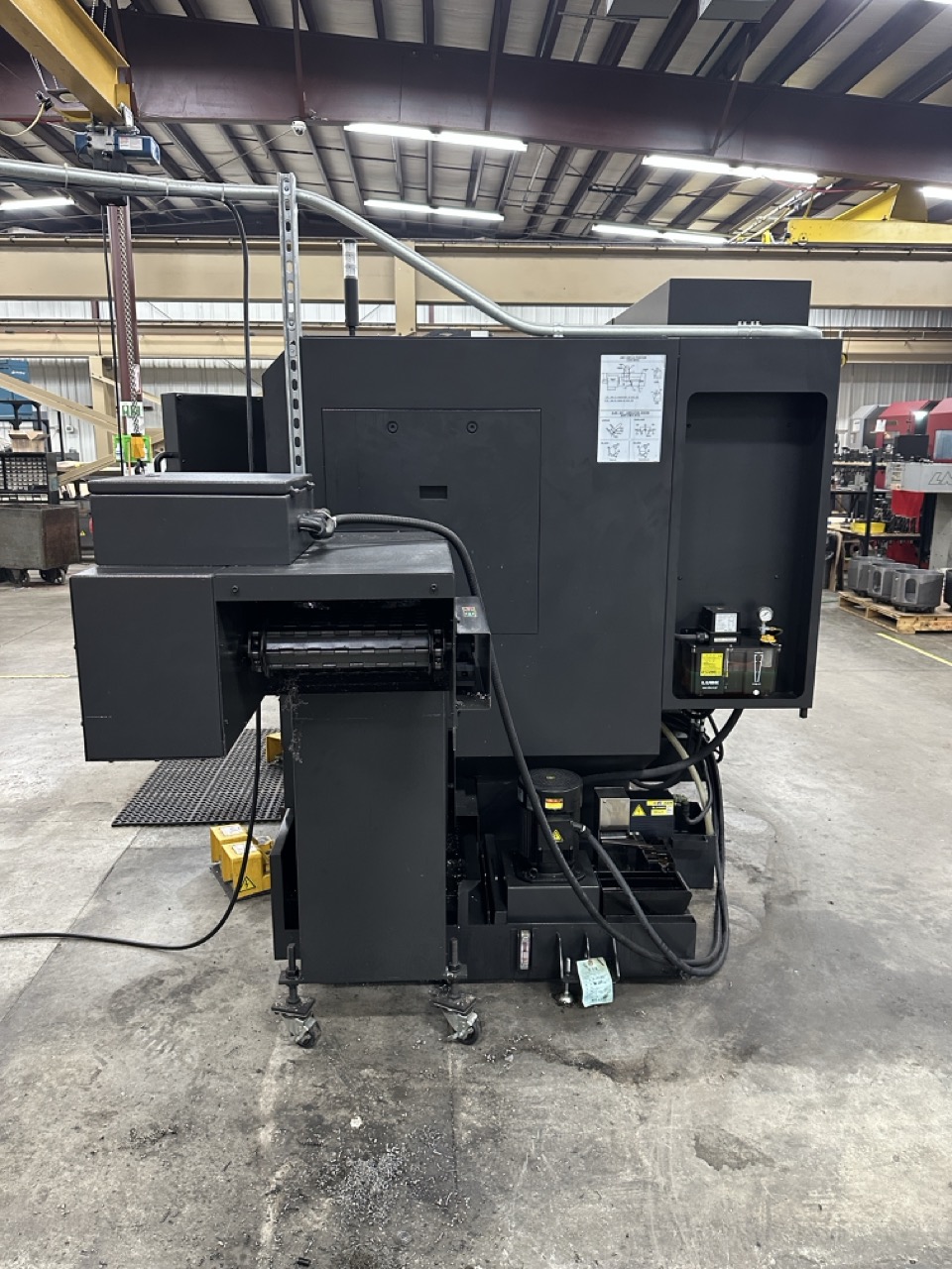 Smart NL3000BM CNC Lathe, 2023 - 12" Chuck, Live Tooling, Programmable Tailstock, Box Ways, Chip Conveyor - Image 7