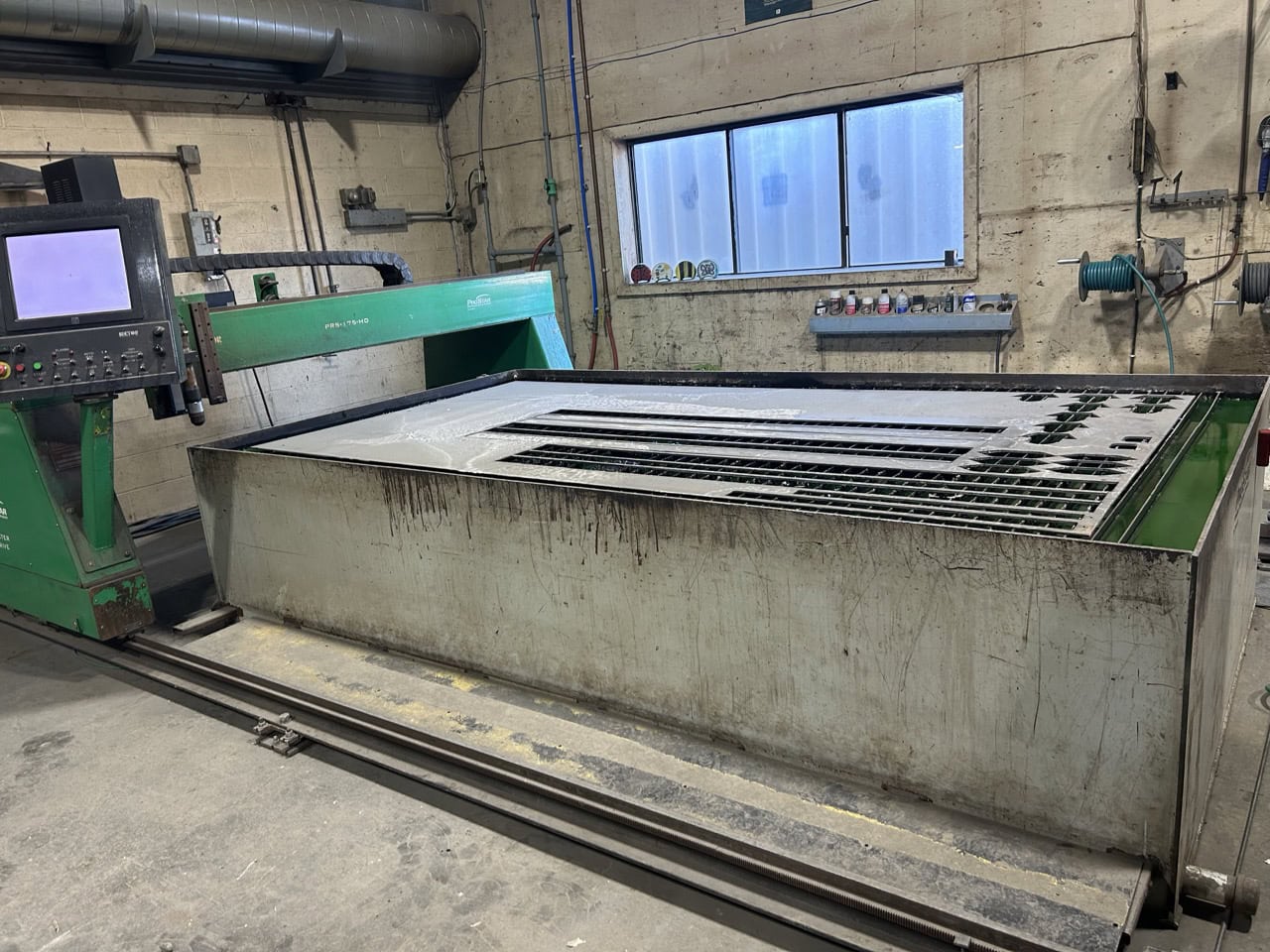 6' x 10' ProStar PR5-175-HD Plasma Table, 2014 - Hypertherm HPR 400, Water Table