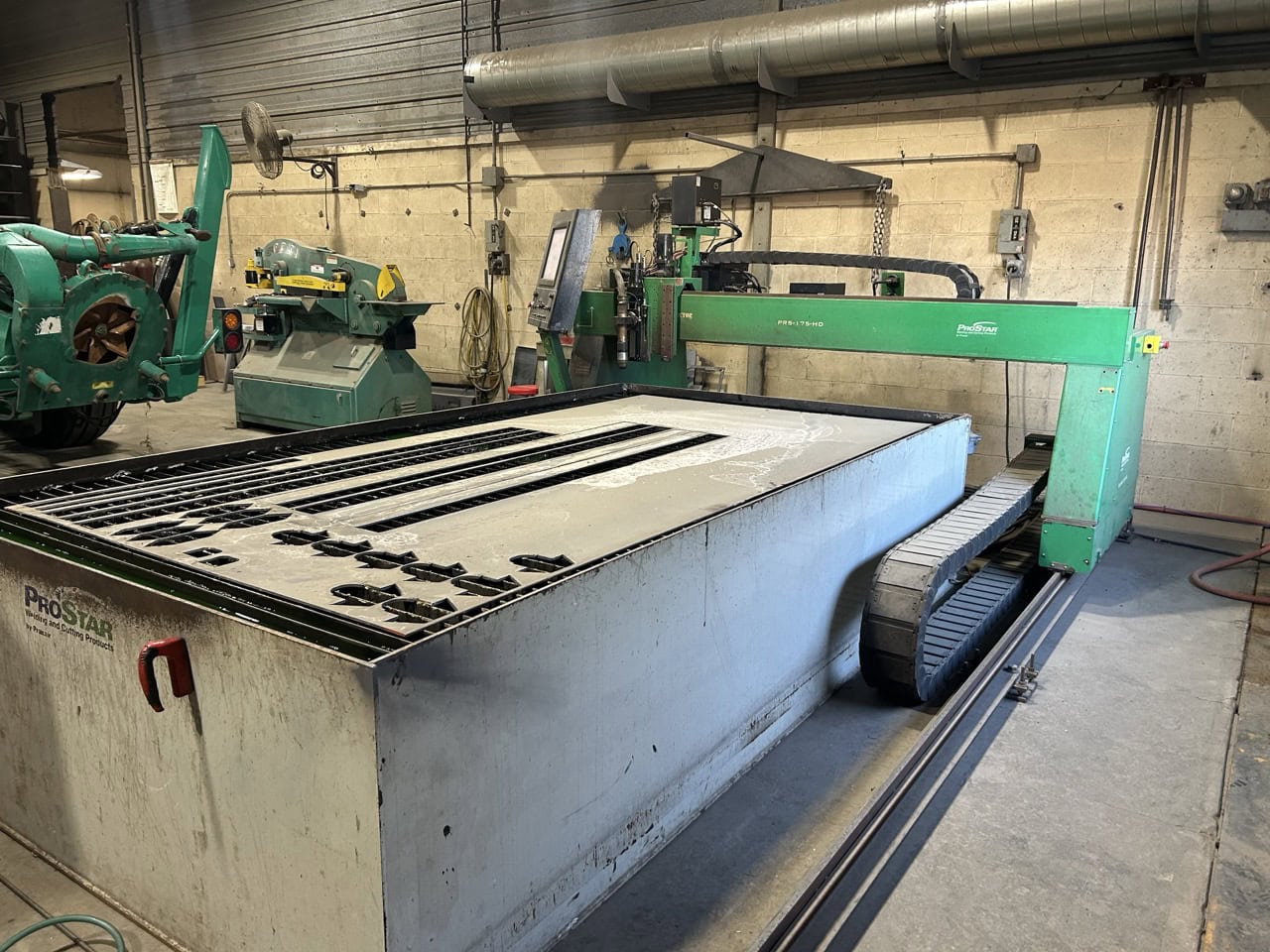 6' x 10' ProStar PR5-175-HD Plasma Table, 2014 - Hypertherm HPR 400, Water Table - Image 3