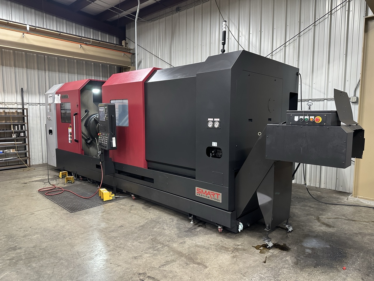 Smart NL6000LM CNC Lathe, 2023 - 24" Chuck, Live Tooling, Steady Rest, Box Ways - Image 2