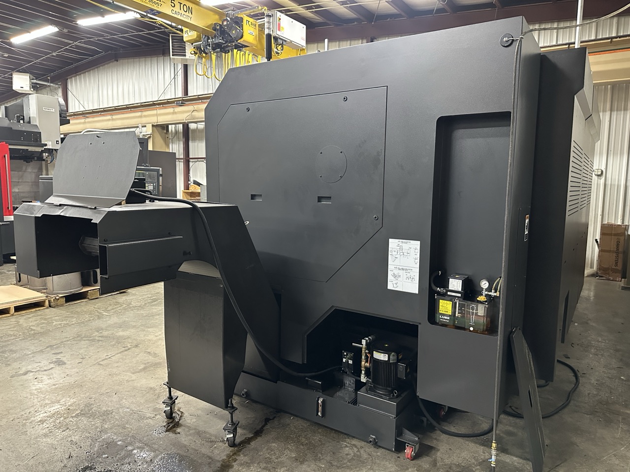 Smart NL6000LM CNC Lathe, 2023 - 24" Chuck, Live Tooling, Steady Rest, Box Ways - Image 3