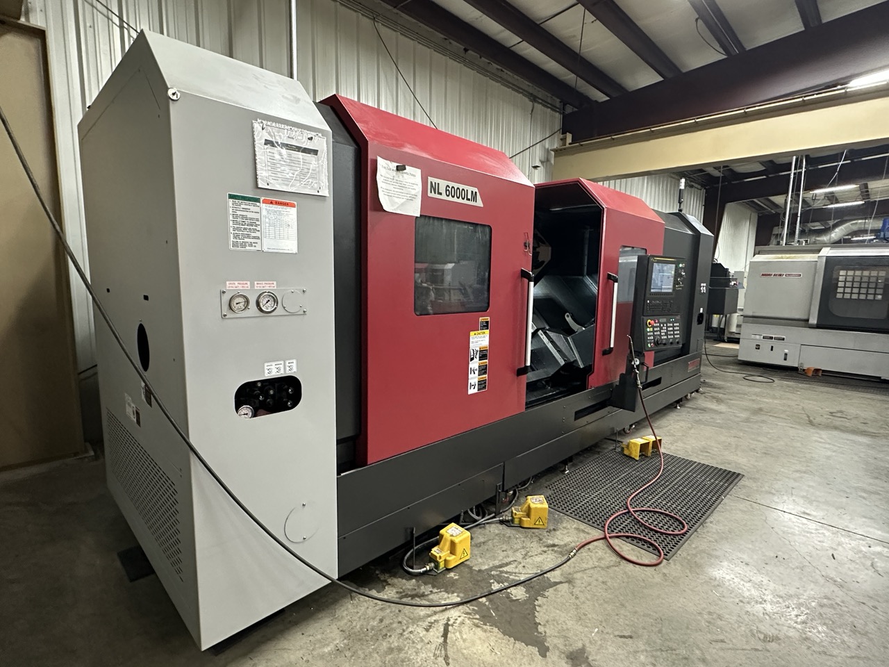 Smart NL6000LM CNC Lathe, 2023 - 24" Chuck, Live Tooling, Steady Rest, Box Ways - Image 5
