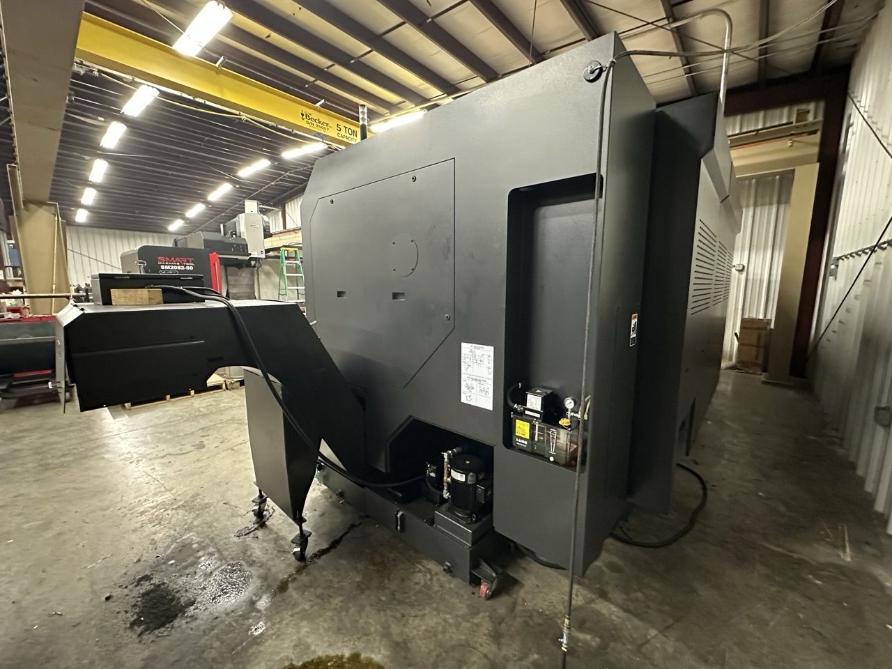Smart NL6000LM CNC Lathe, 2023 - 24" Chuck, Live Tooling, Steady Rest, Box Ways - Image 11