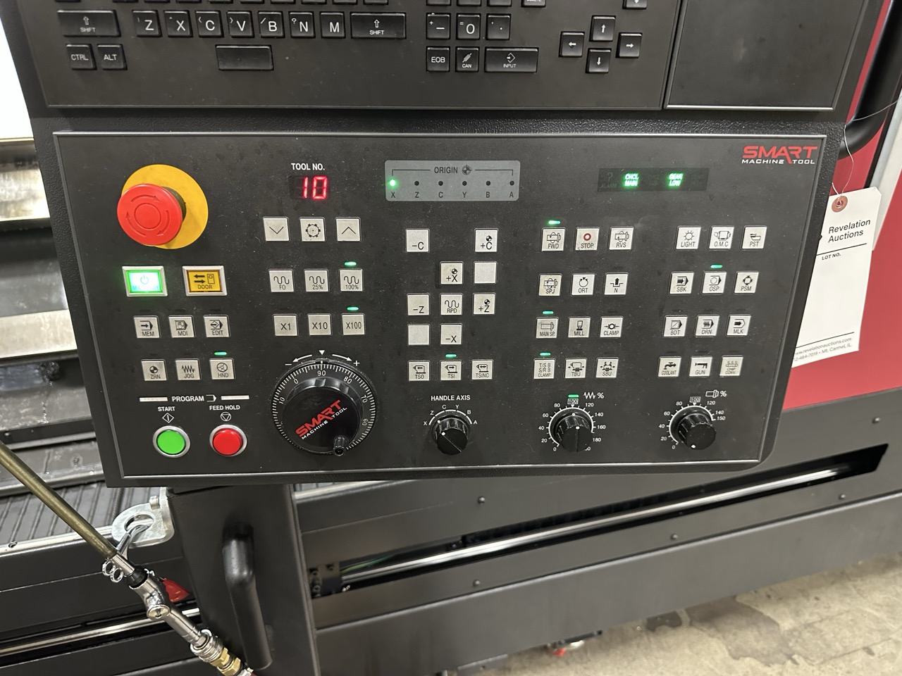 Smart NL6000LM CNC Lathe, 2023 - 24" Chuck, Live Tooling, Steady Rest, Box Ways - Image 16