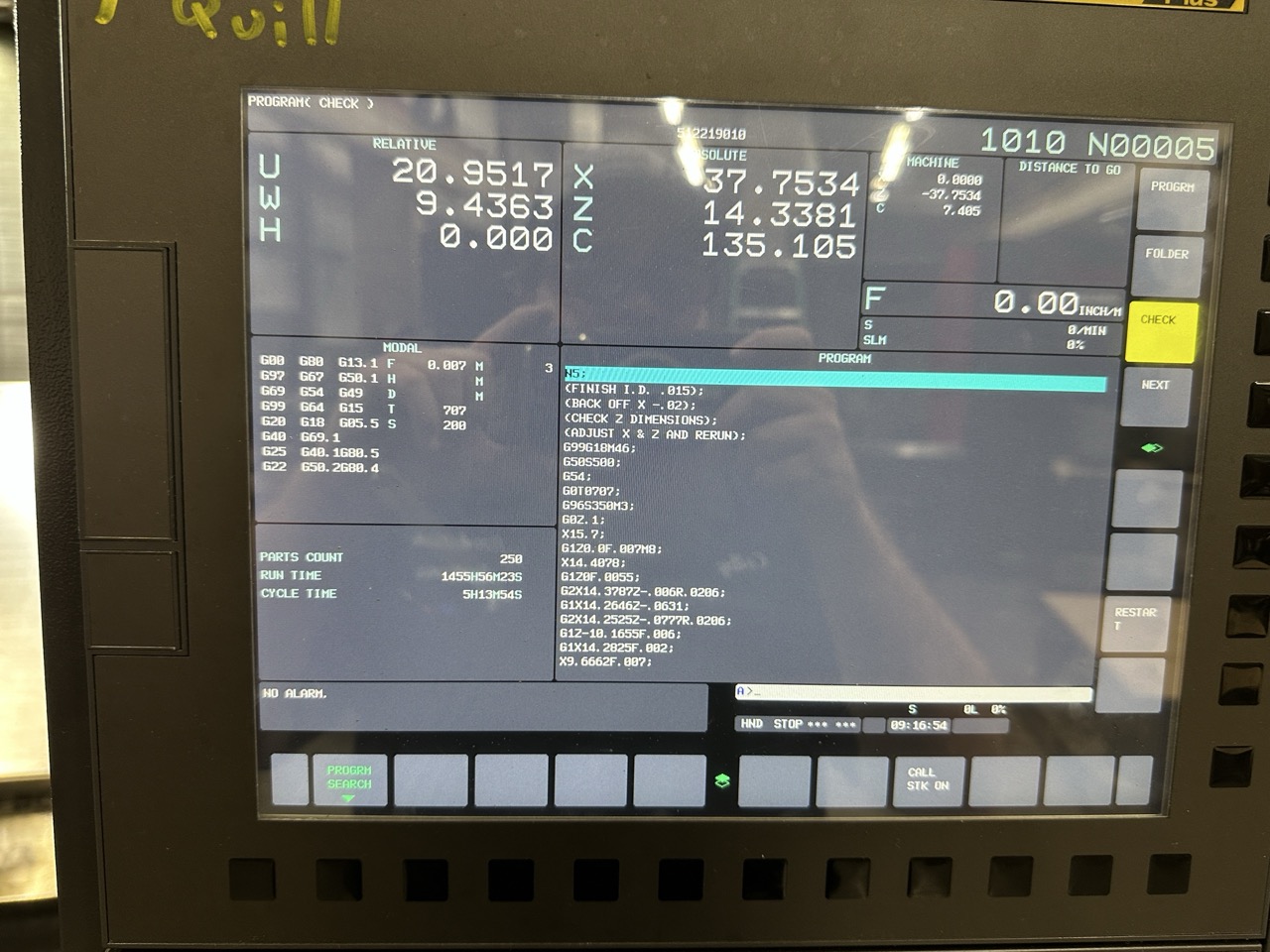 Smart NL6000LM CNC Lathe, 2023 - 24" Chuck, Live Tooling, Steady Rest, Box Ways - Image 19