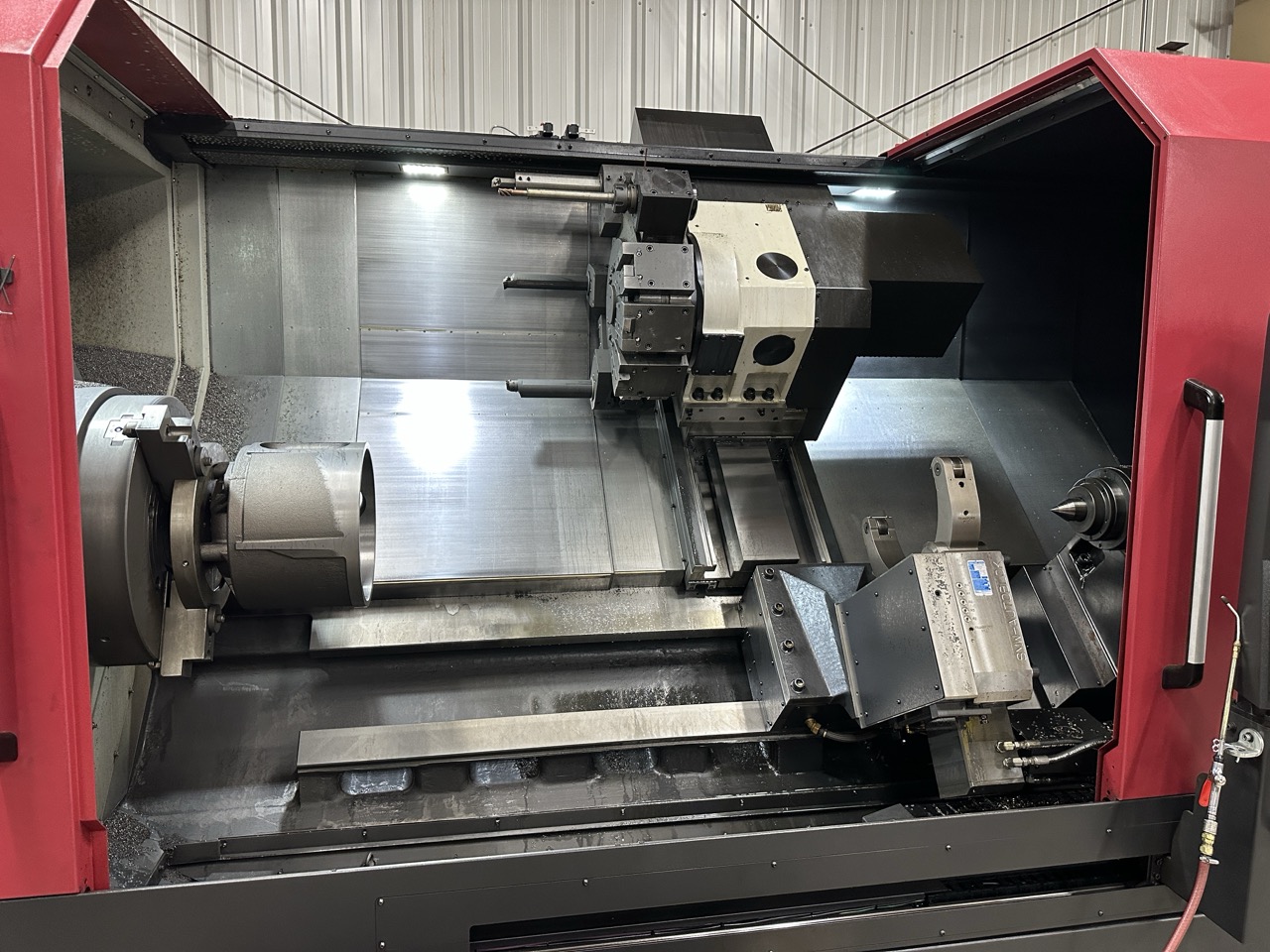 Smart NL6000LM CNC Lathe, 2023 - 24" Chuck, Live Tooling, Steady Rest, Box Ways - Image 23