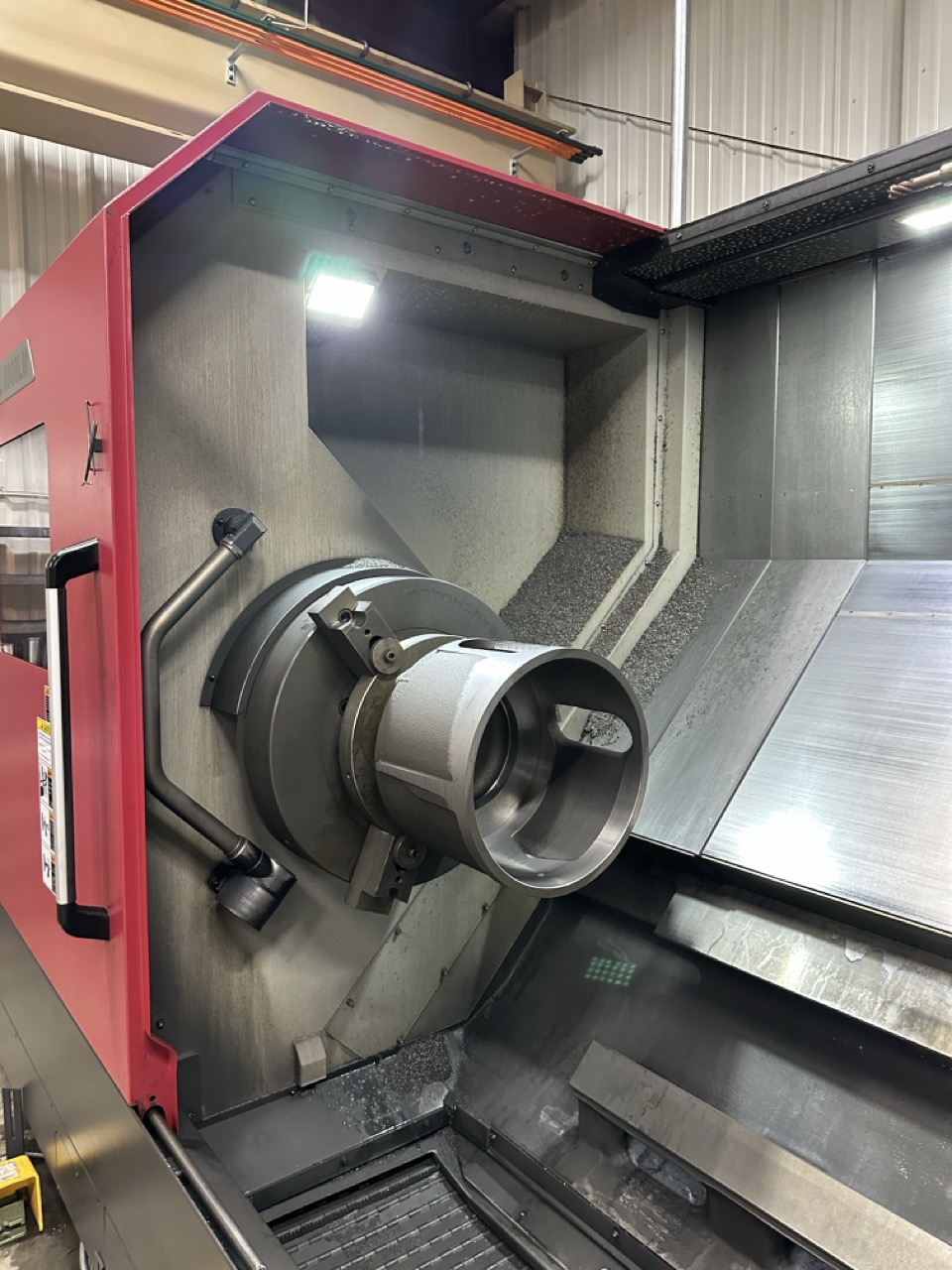 Smart NL6000LM CNC Lathe, 2023 - 24" Chuck, Live Tooling, Steady Rest, Box Ways - Image 24