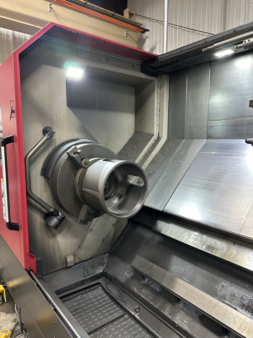 Smart NL6000LM CNC Lathe, 2023 - 24" Chuck, Live Tooling, Steady Rest, Box Ways - Image 28