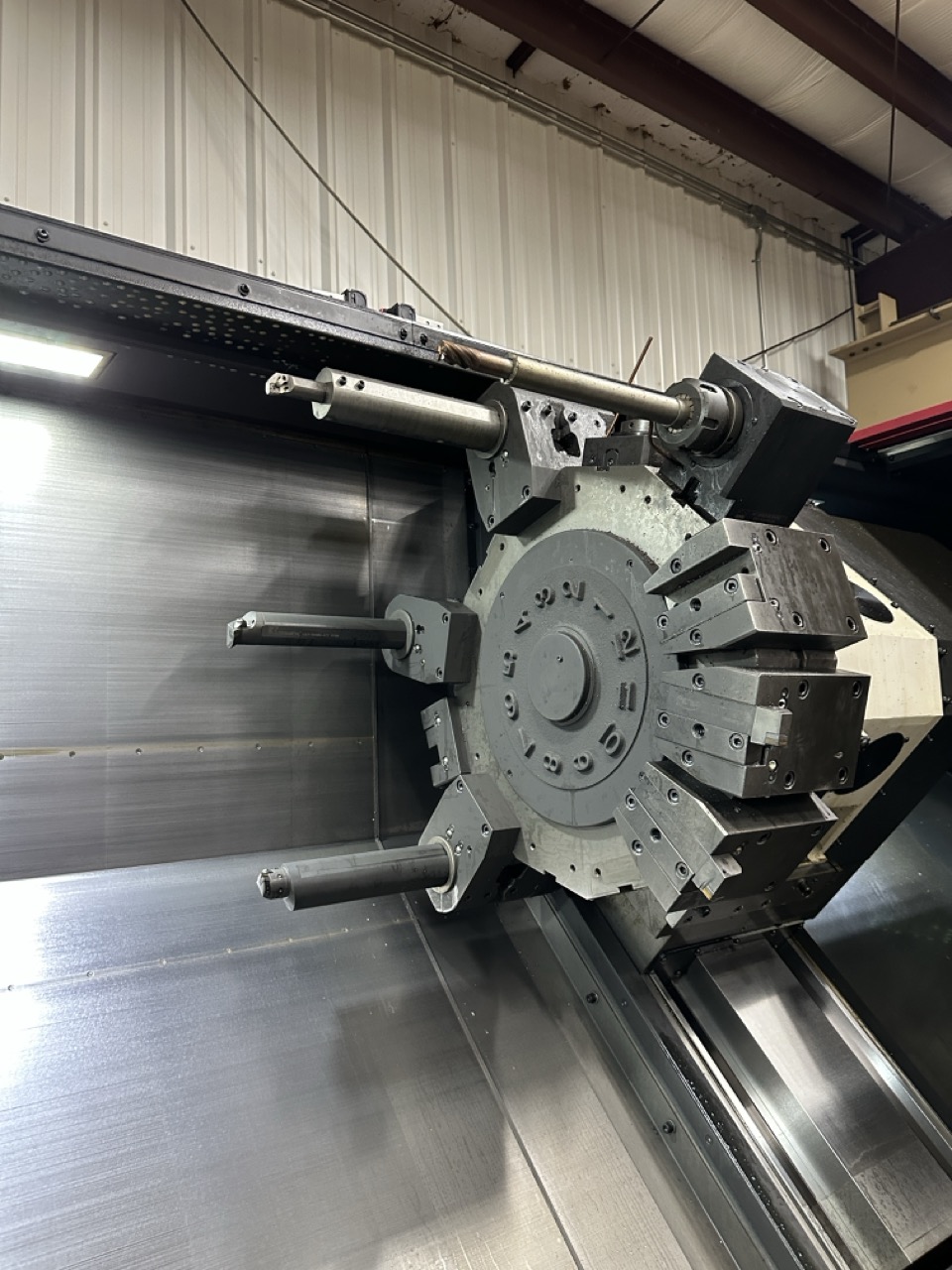 Smart NL6000LM CNC Lathe, 2023 - 24" Chuck, Live Tooling, Steady Rest, Box Ways - Image 30