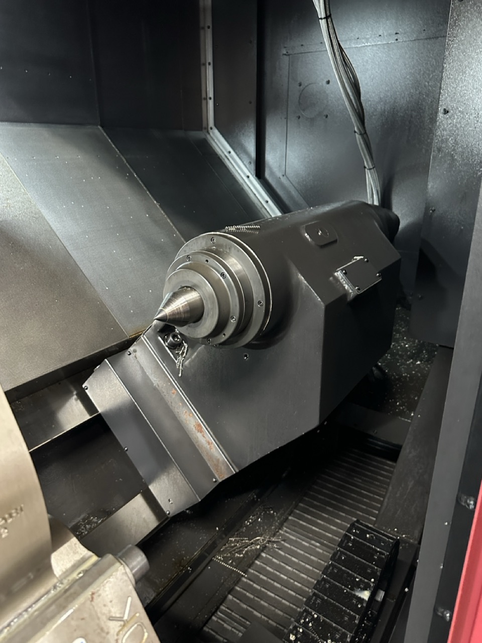 Smart NL6000LM CNC Lathe, 2023 - 24" Chuck, Live Tooling, Steady Rest, Box Ways - Image 34