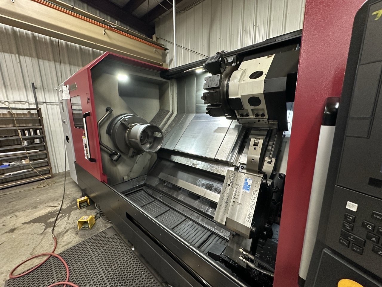 Smart NL6000LM CNC Lathe, 2023 - 24" Chuck, Live Tooling, Steady Rest, Box Ways - Image 38