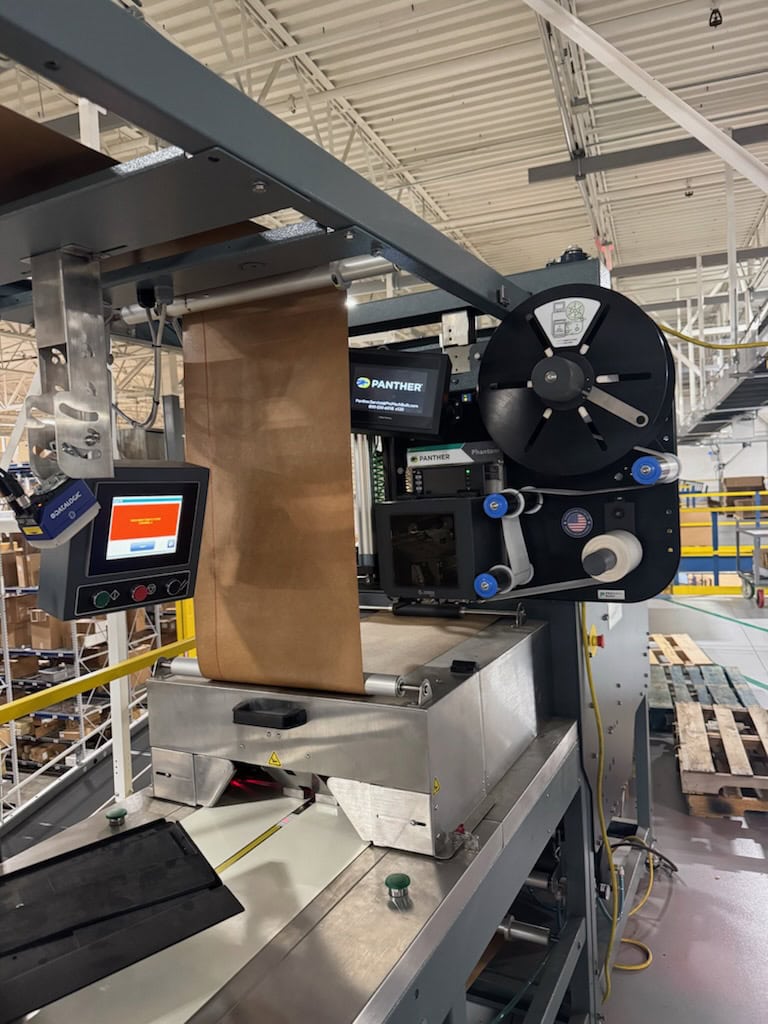 Sealed Air PriorityPak PPK3000 Automated Protective Packaging System, 2023 - 15" Rigid Board, Panther Phantom Label Printer - Image 3