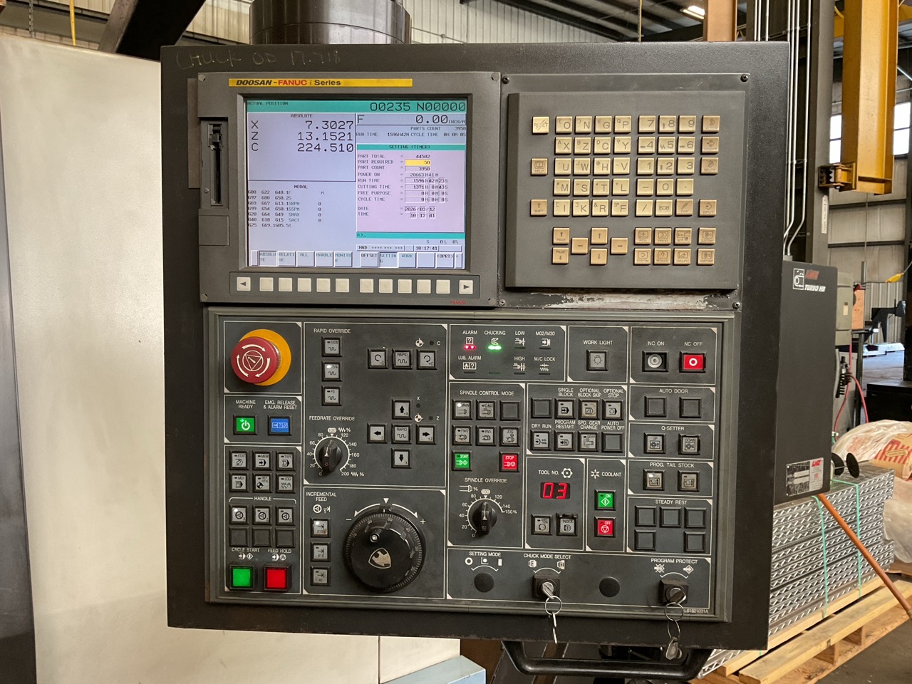 Doosan Puma 400 Mb Cnc Lathe, 2014 - Live Tool Turning Center, 18" Chuck - Image 14