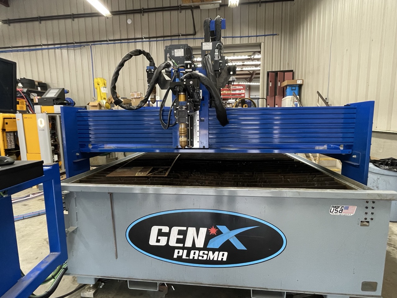 5' x 5' Gen X Bevel Plasma, 2025-400 amp Kjellberg