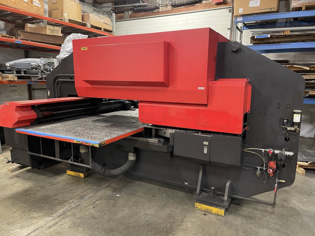 30 Ton Amada Pega 304050Q Turret Punch Press, 1989 - 56 Station, 40"x100" Sheet, Tooling Included - Image 9