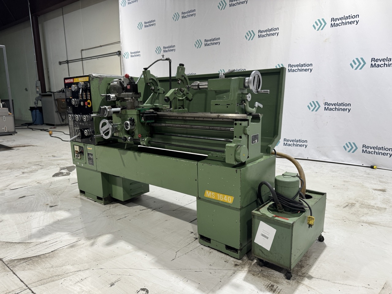 NARDINI MASCOTE MS-1640 16″ x 40″ ENGINE LATHE, Tooling Included - Image 10