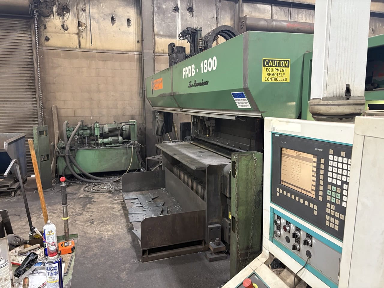 Peddinghaus FPDB-1800 Plate Processor, 2007 - Image 6