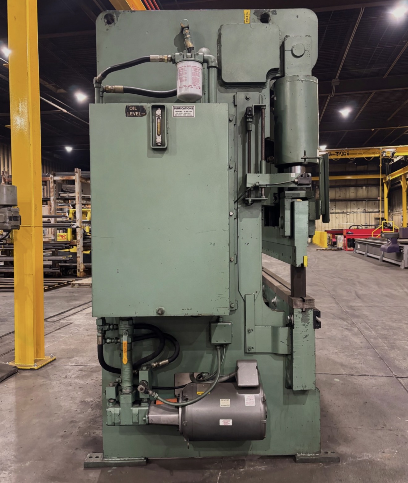 160 Ton x 10' Betenbender 10-160T Press Brake, 2003 - Backgauge - Image 2