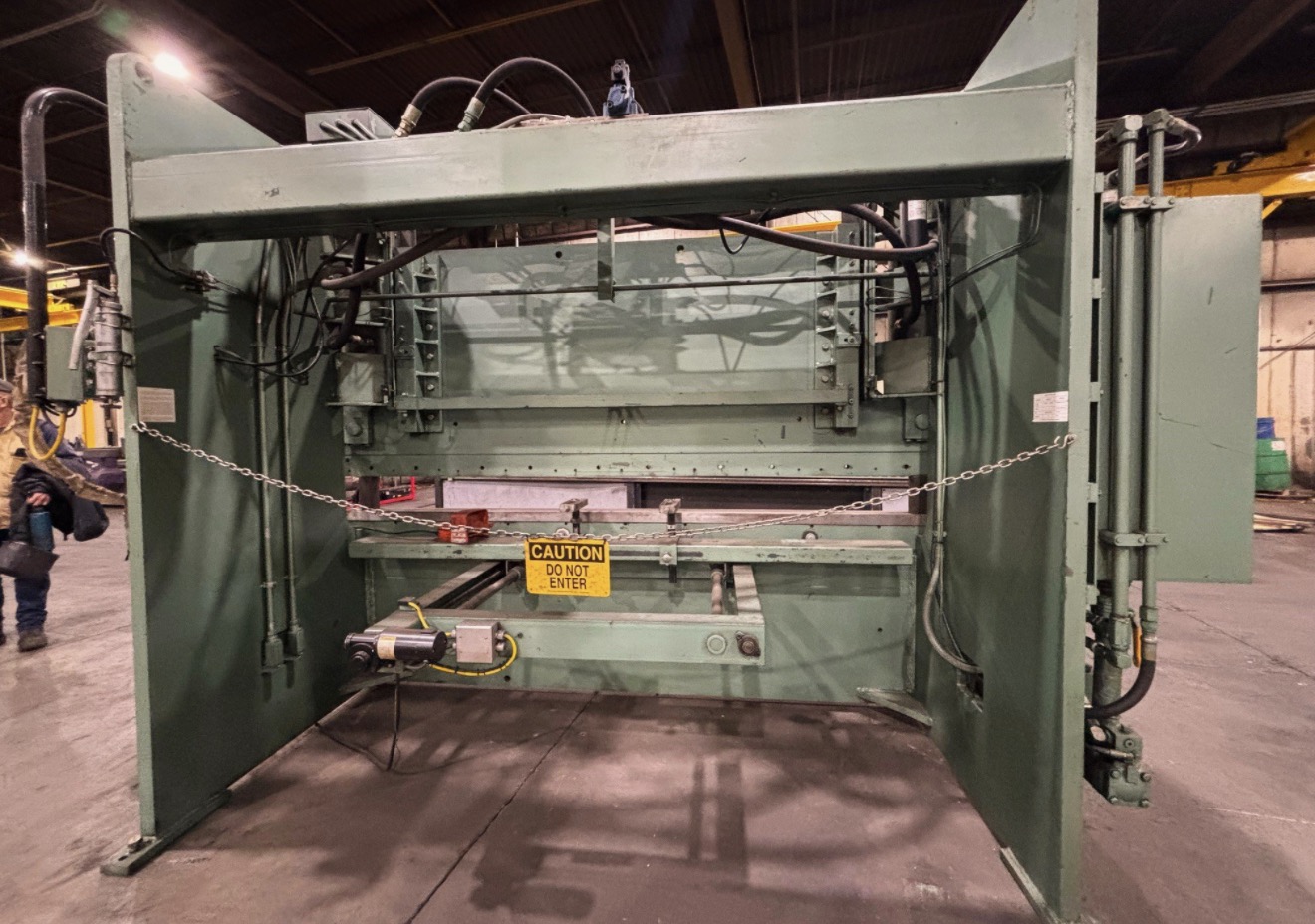 160 Ton x 10' Betenbender 10-160T Press Brake, 2003 - Backgauge - Image 4