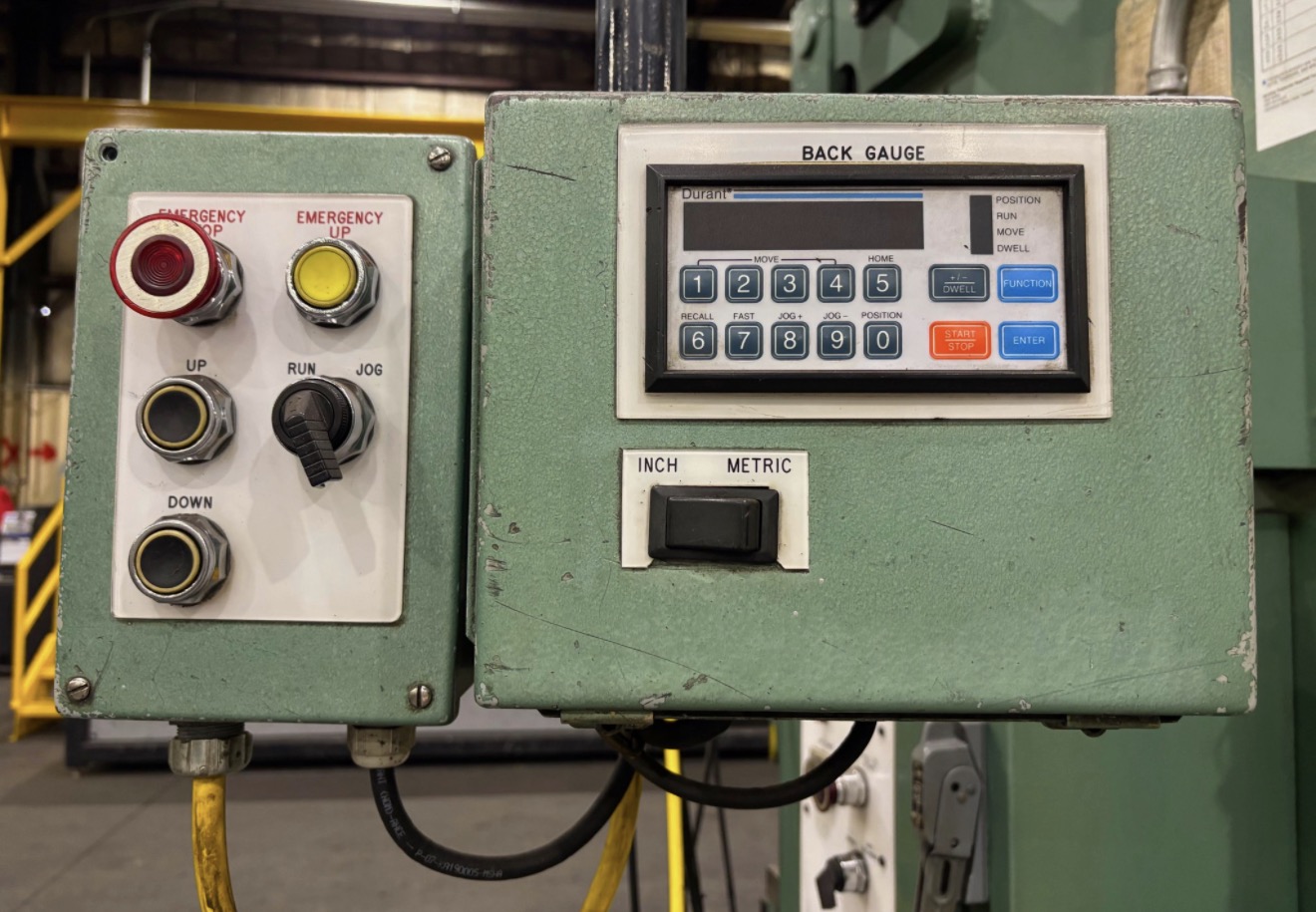 160 Ton x 10' Betenbender 10-160T Press Brake, 2003 - Backgauge - Image 5