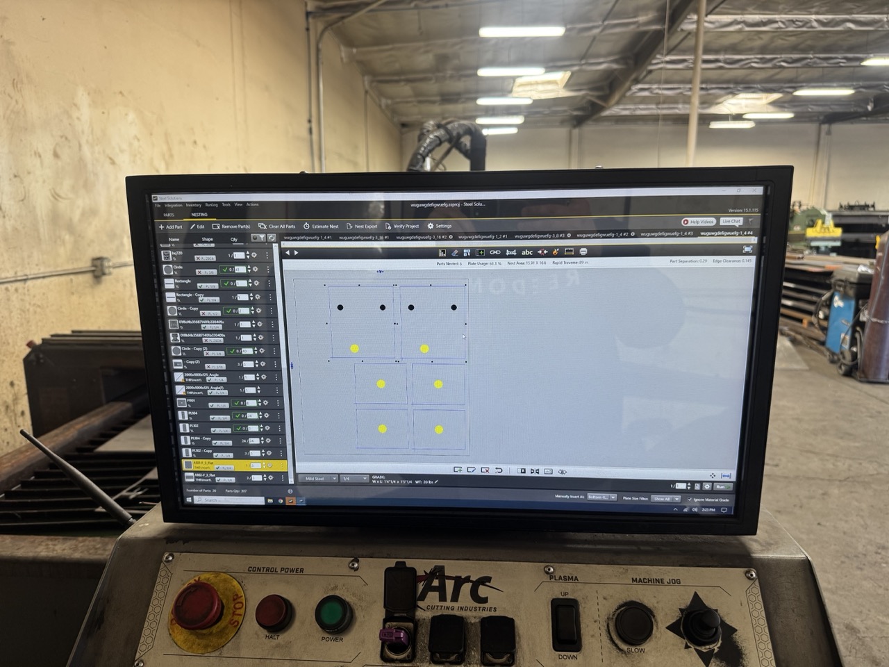6' x 20' Arc Cut Pro 20620 Plasma, 2022 - Hypertherm XPR 300 - Image 4