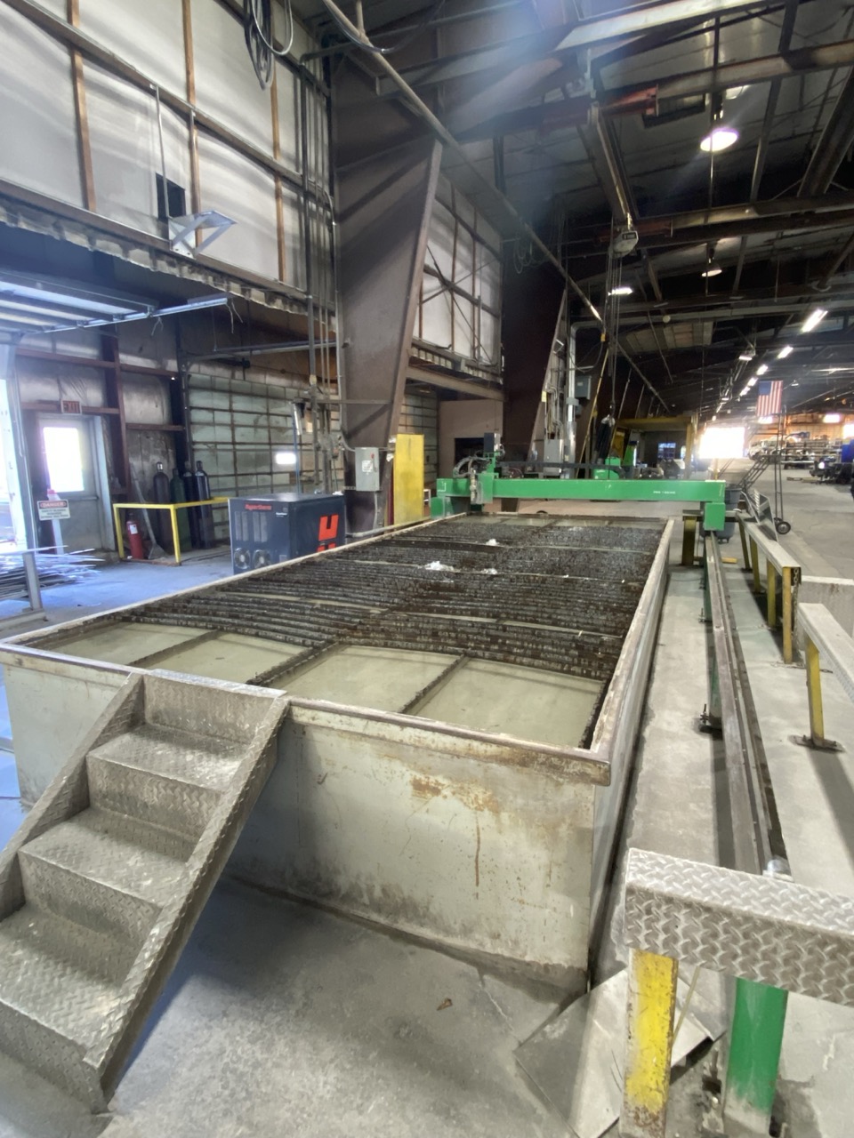 8'x22' Hornet ProStar Plasma Table CNC Hypertherm HPR260XD, 2013 - Water Table - Image 7