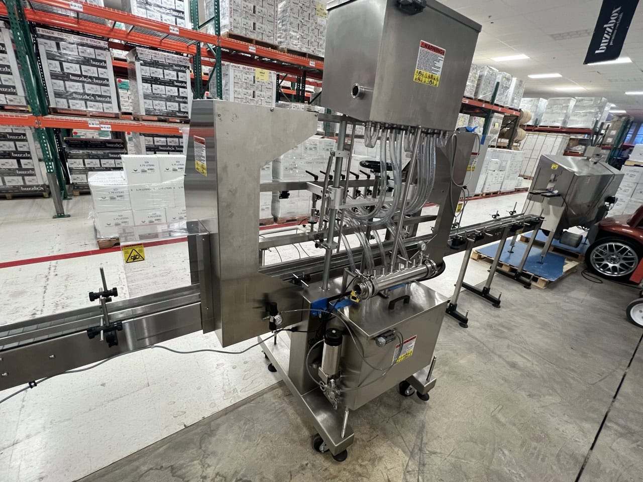 Kaps-All Complete Bottling & Corking Line – AC-65 Bottle Cleaner, FA-PG-E 12-Head Filler, BC-23 Carrier, Conveyors & Custom Feeder Corker - Image 8