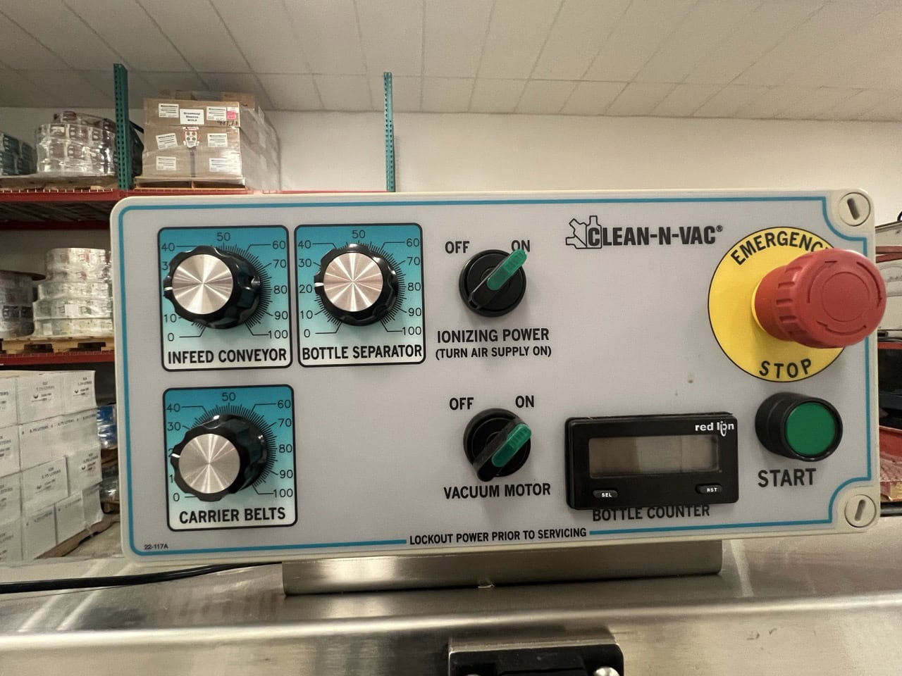 Kaps-All Complete Bottling & Corking Line – AC-65 Bottle Cleaner, FA-PG-E 12-Head Filler, BC-23 Carrier, Conveyors & Custom Feeder Corker - Image 12