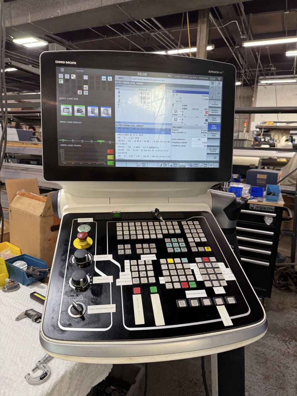 DMG Mori DMU 40 eVo Linear UMC, 2016 - Full 5 Axis, Through Spindle Coolant, Renishaw Probe, Siemens Control, Chip Conveyor - Image 2
