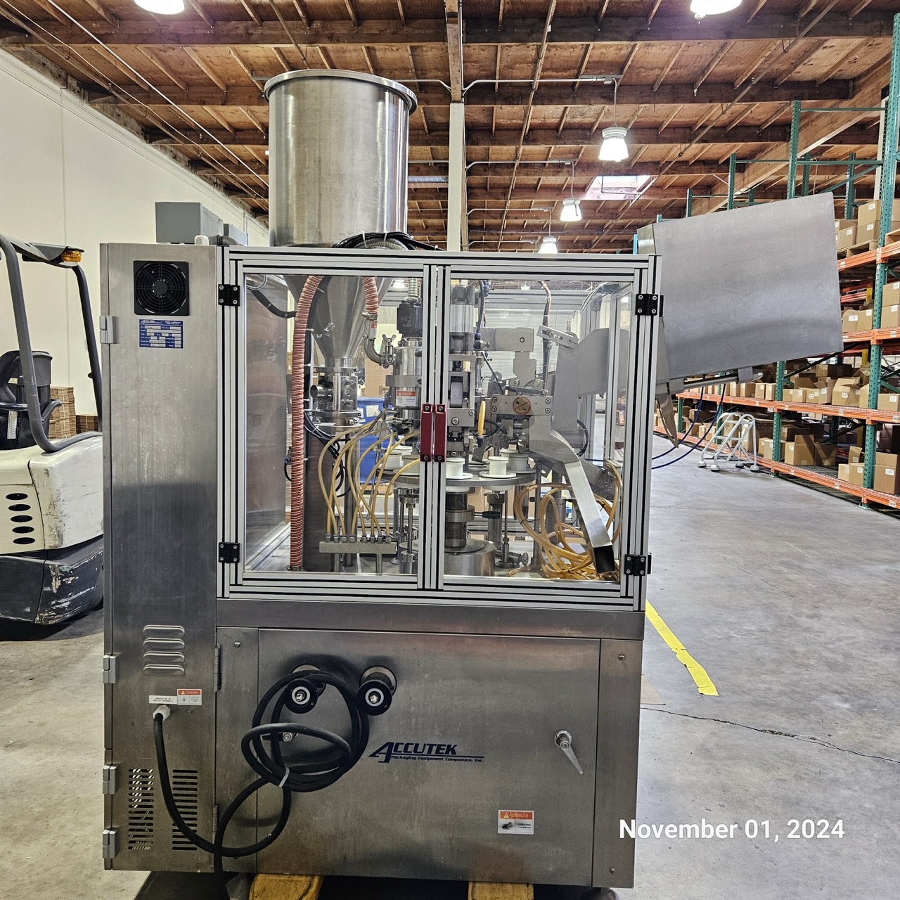 Accutek 50-TFS-1PT Automatic Tube Filler and Sealer, 2019 - Image 4