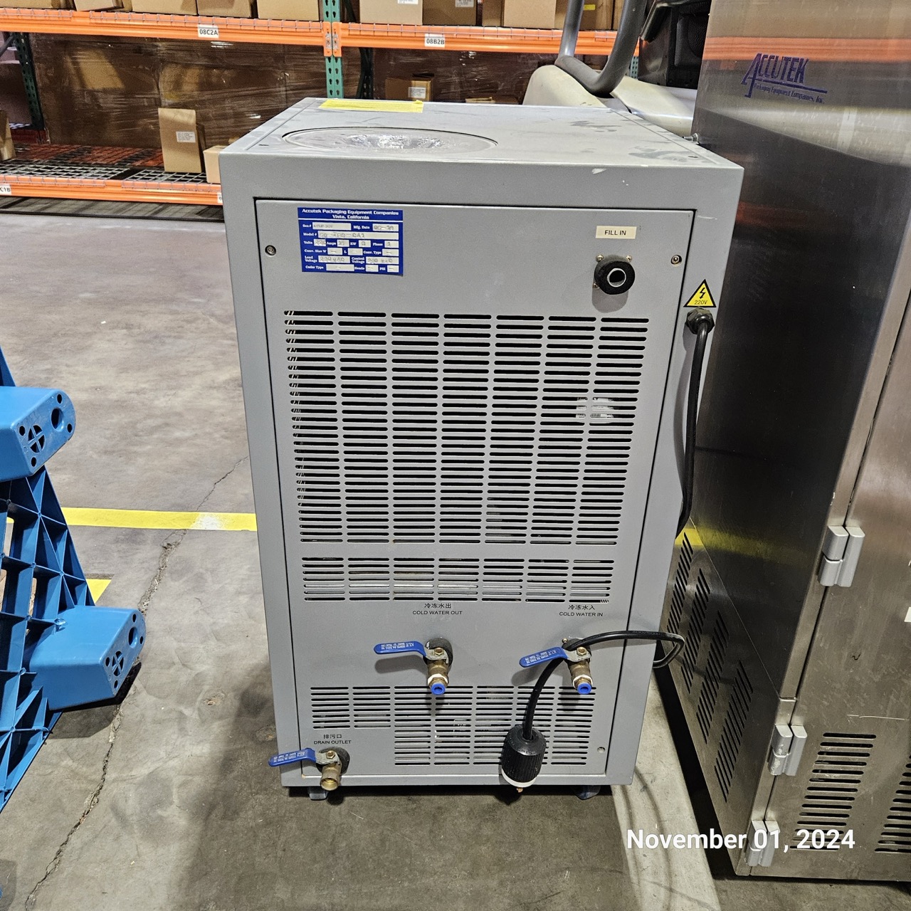 Accutek 50-TFS-1PT Automatic Tube Filler and Sealer, 2019 - Image 5