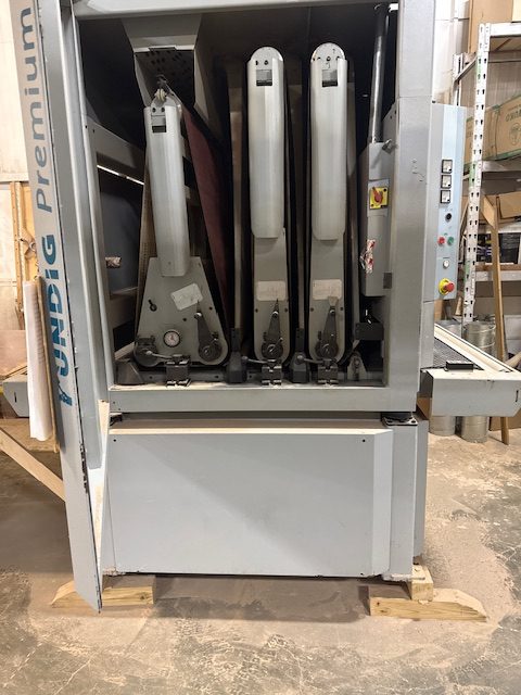 43" Kundig Premium 3-Head Wide Belt Sander, 2008 - Image 3