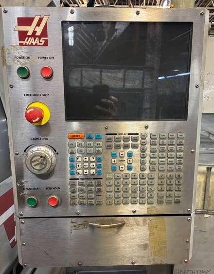 Haas SL-30L CNC Lathe, 2009 - Long Bed, Tailstock, Chip Auger, Steady Rest - Image 2