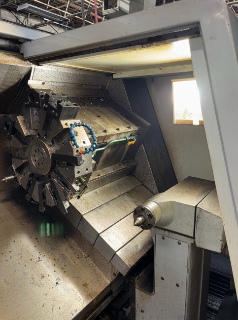 Haas SL-30L CNC Lathe, 2009 - Long Bed, Tailstock, Chip Auger, Steady Rest - Image 10
