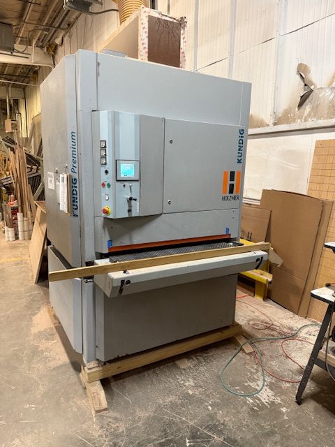 43" Kundig Premium 3-Head Wide Belt Sander, 2008