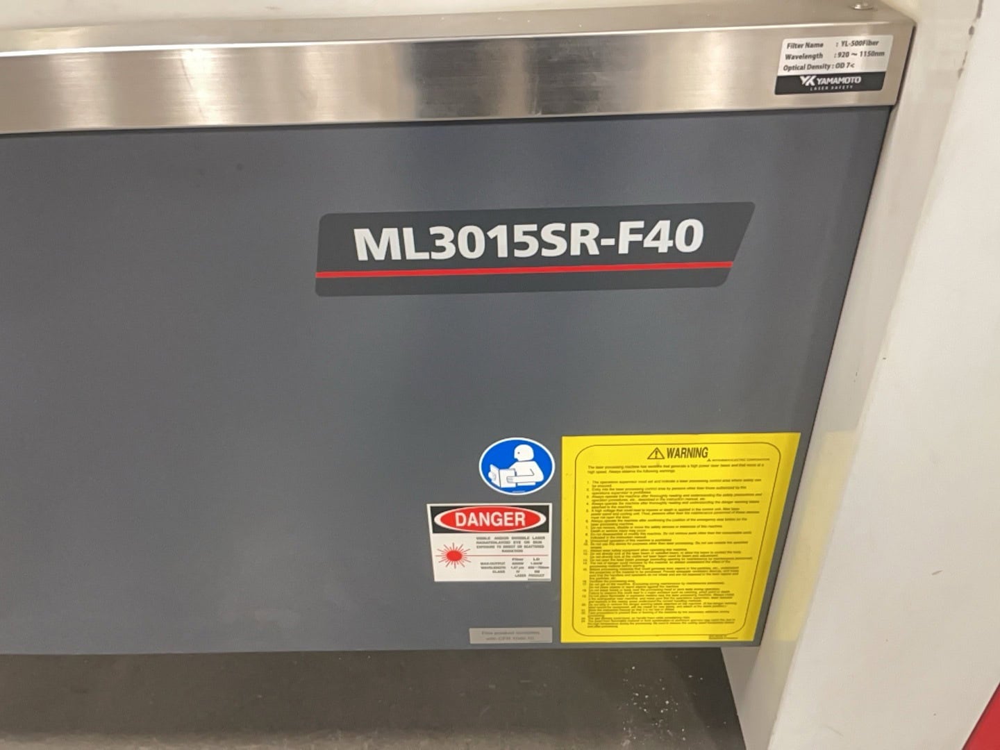 4000 Watt Mitsubishi ML3015SR-F-40-S Fiber Laser, 2020- 5' x 10' Table - Image 14