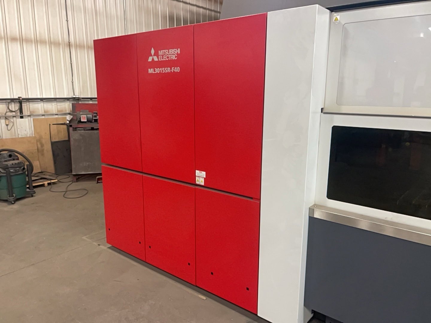 4000 Watt Mitsubishi ML3015SR-F-40-S Fiber Laser, 2020- 5' x 10' Table - Image 15
