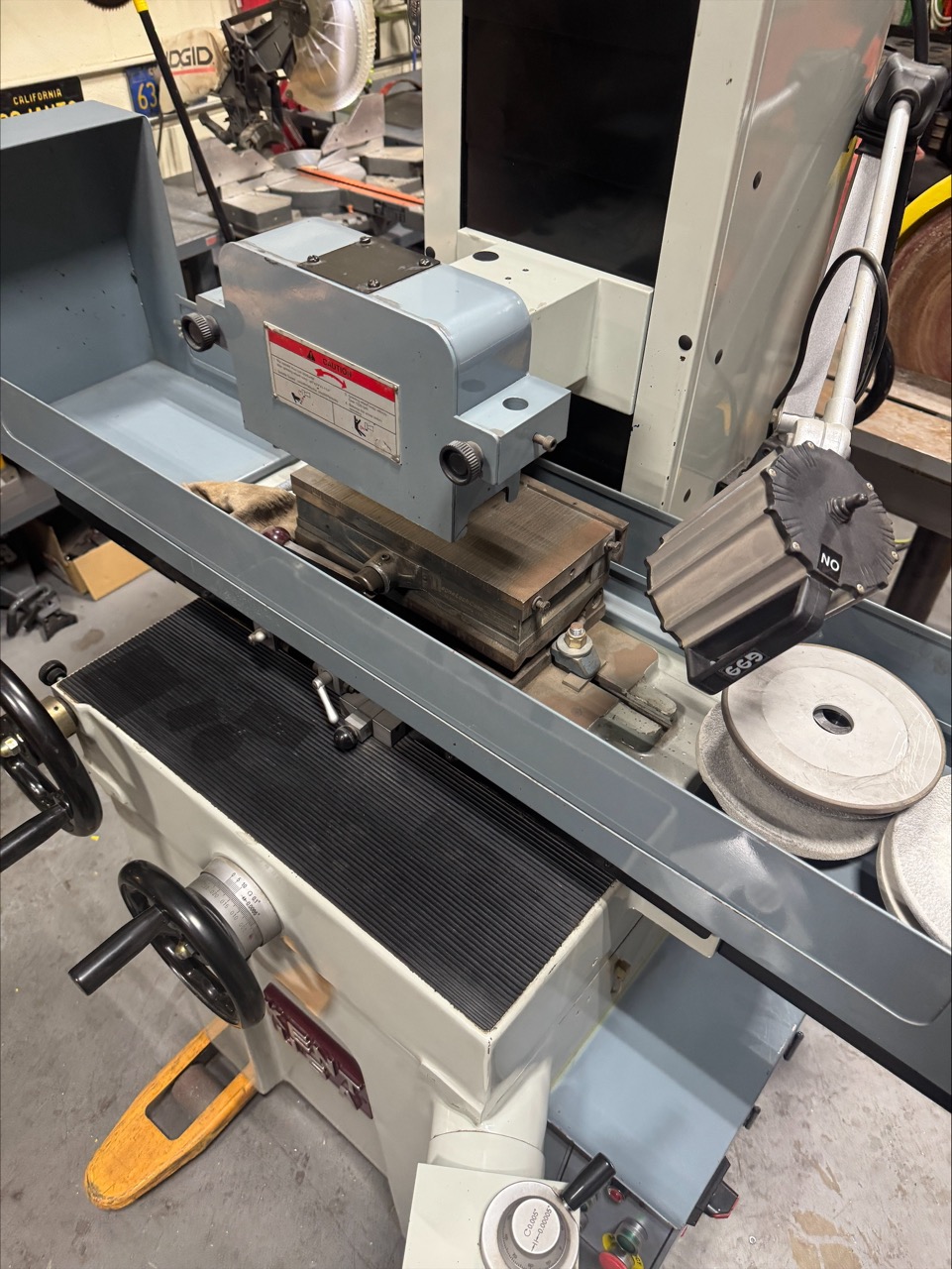 Kent CGS-618M Manual Hand‑Feed Surface Grinder, 2019 - 6" x 18" Working Table - Image 7