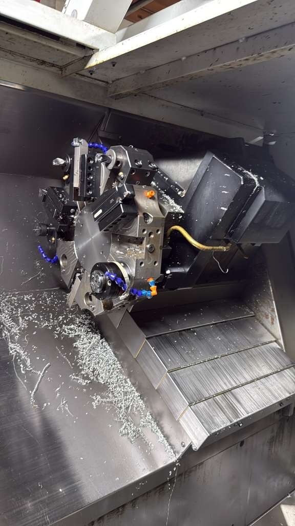 Haas SL-30 CNC Lathe, 2006 - Bar Feeder, Live Tooling - Image 7