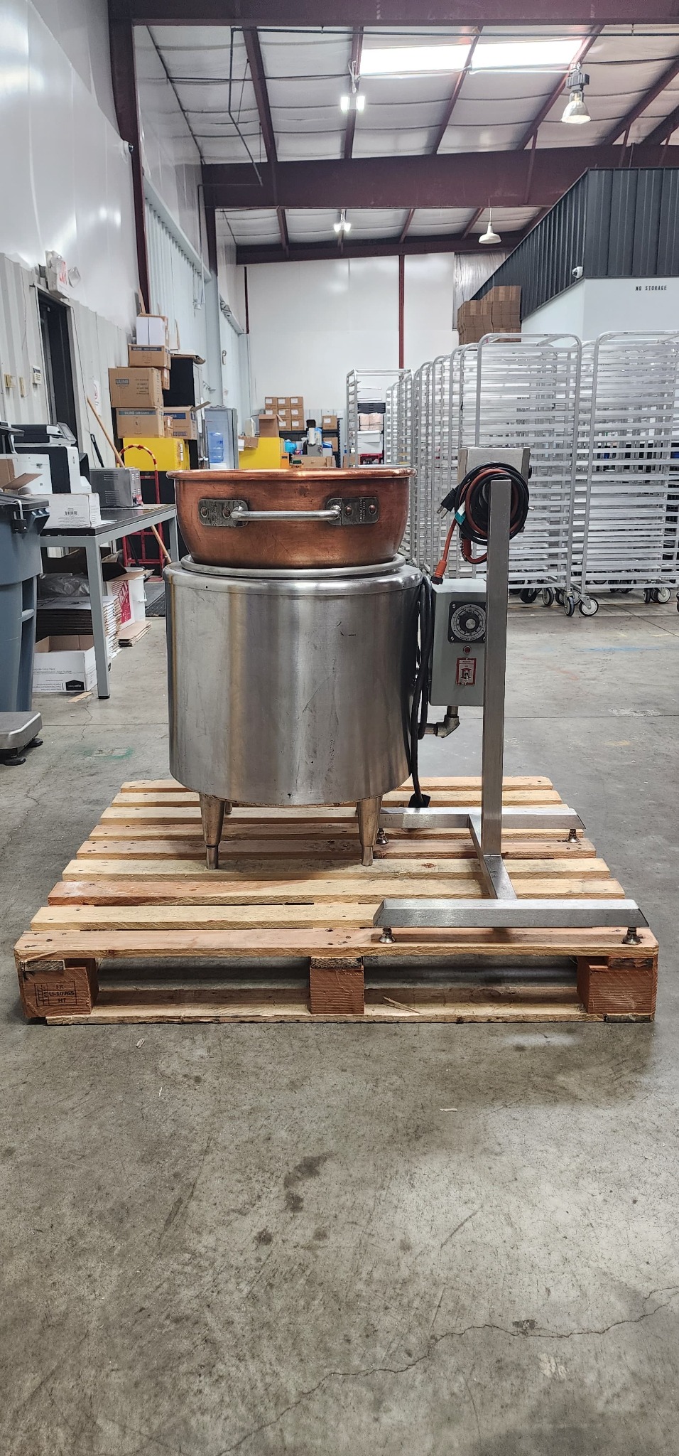 Savage Bros Co. ElectroStove Candy Stove, 2003 - With Copper Kettle