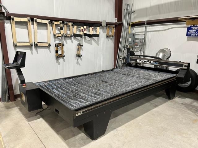 5' x 10' EZ Cut 8000-HT-PM105 Plasma Cutter, 2017 - Hypertherm Powermax 105, 105 Amps