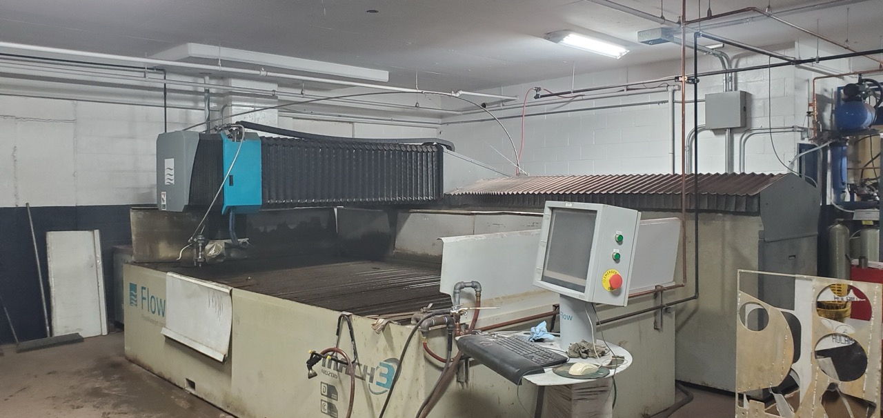 13' x 8' Flow Mach 3 Waterjet, 2012 - 87,000 PSI