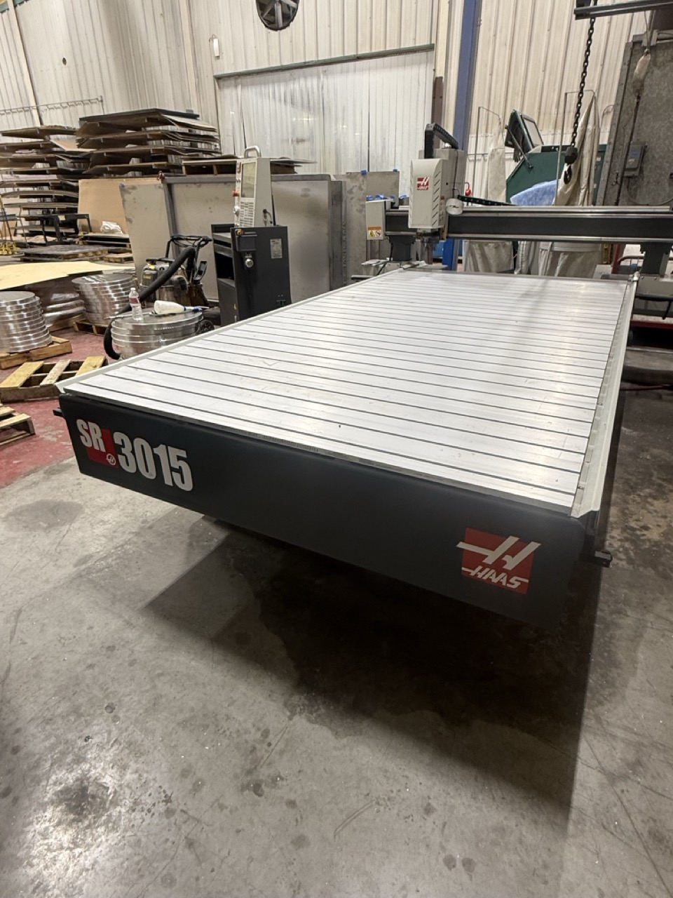 5' x 10' Haas SR-3015 CNC Router, 2024
