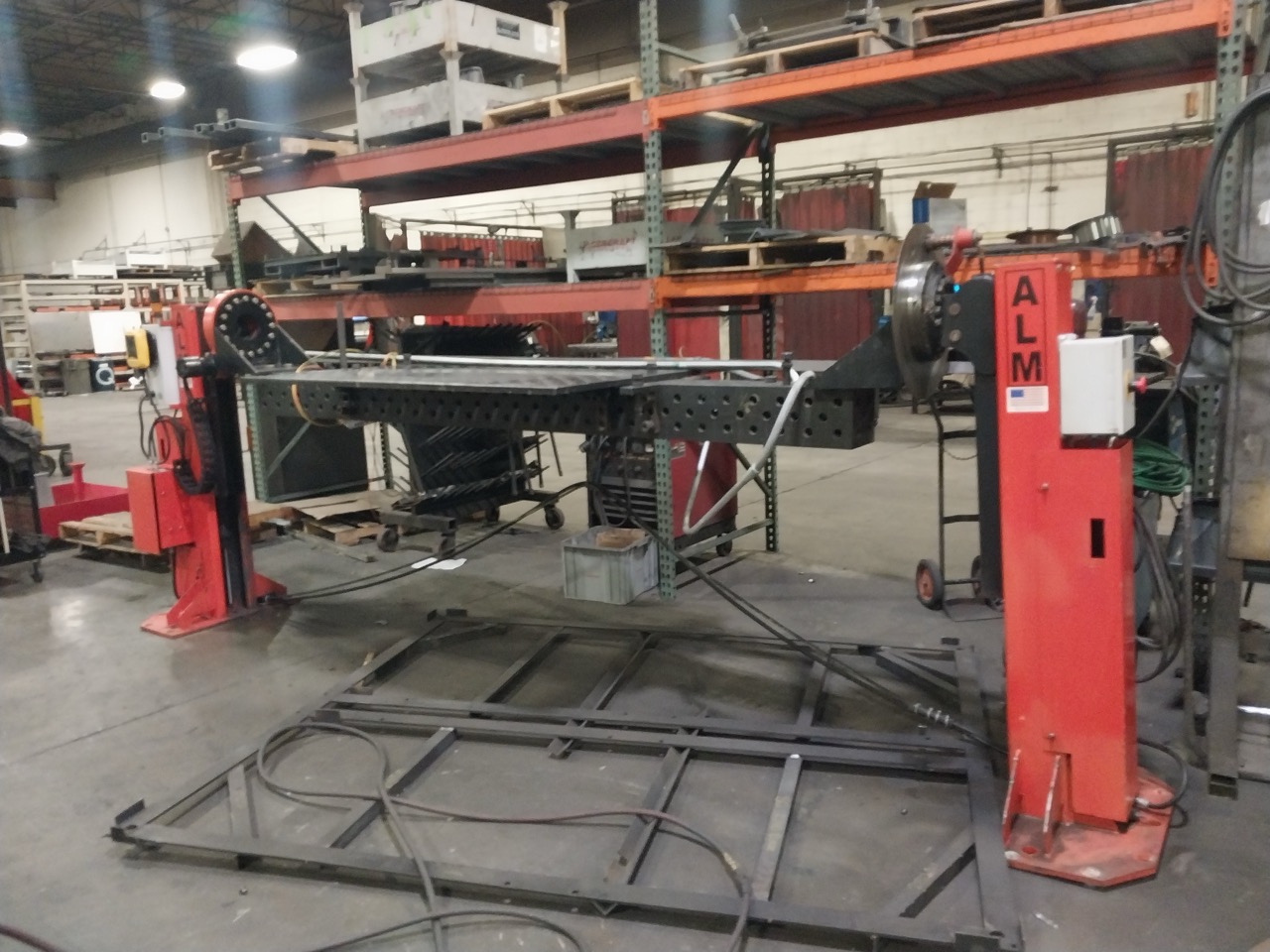 ALM ML2P Welding Positioner, 2008 - 5,000 LB Capacity, Headstock/Tailstock
